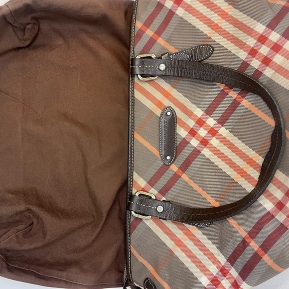 Burberry Blue Label Nova Check Tote Bag - Picture 9 of 16